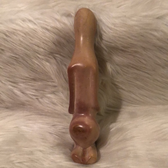 Soapstone Pregnant Woman Handcarved in Kenya - Picture 4 of 5